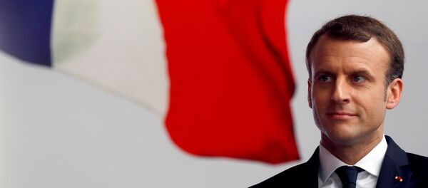 Emmanuel Macron, presidente de Francia - Sputnik Mundo