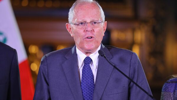 Pedro Pablo Kuczynski, presidente de Perú - Sputnik Mundo