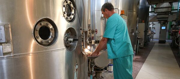 Una fábrica de azúcar en Rusia - Sputnik Mundo