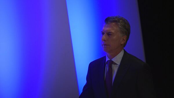 Mauricio Macri, presidente de Argentina - Sputnik Mundo