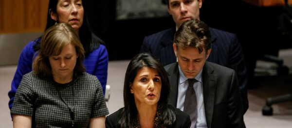 Nikki Haley, la embajadora permanente de EEUU ante la ONU - Sputnik Mundo