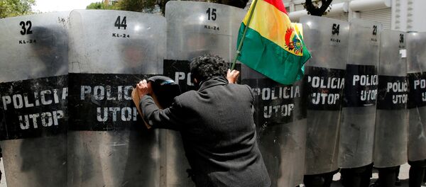 Protestas en Bolivia - Sputnik Mundo