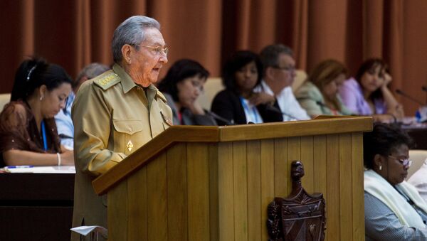 Raúl Castro, presidente de Cuba - Sputnik Mundo