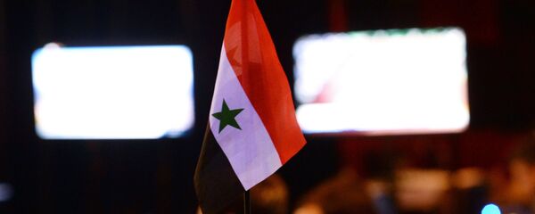 Bandera de Siria (imagen referencial) - Sputnik Mundo