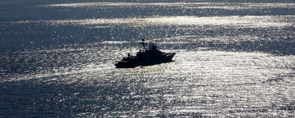 Buque ruso Severomorsk en el mar Mediterráneo - Sputnik Mundo