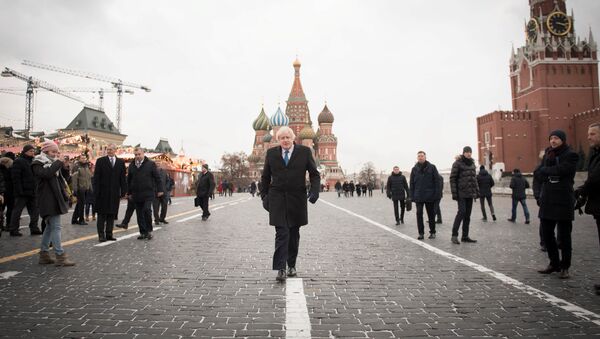 Boris Johnson, ministro de Asuntos Exteriores británico - Sputnik Mundo