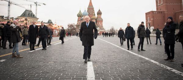 Boris Johnson, ministro de Asuntos Exteriores británico - Sputnik Mundo