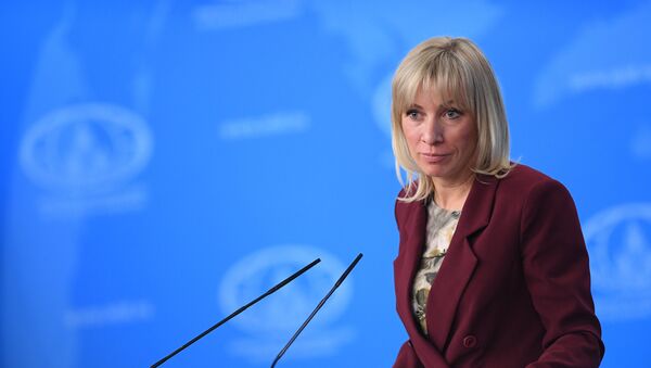 María Zajárova, portavoz del Ministerio de Asuntos Exteriores de Rusia - Sputnik Mundo