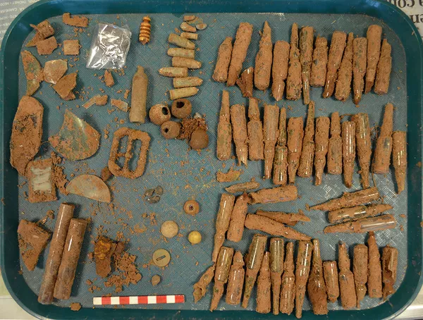 Objetos encontrados en las ruinas de Teyú Cuaré, el supuesto refugio nazi en Misiones, Argentina Objetos encontrados en las ruinas de Teyú Cuaré, el supuesto refugio nazi en Misiones, Argentina - Sputnik Mundo