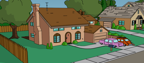 La casa de Los Simpson - Sputnik Mundo