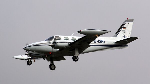 Una aeronave Cessna 340 (archivo) - Sputnik Mundo