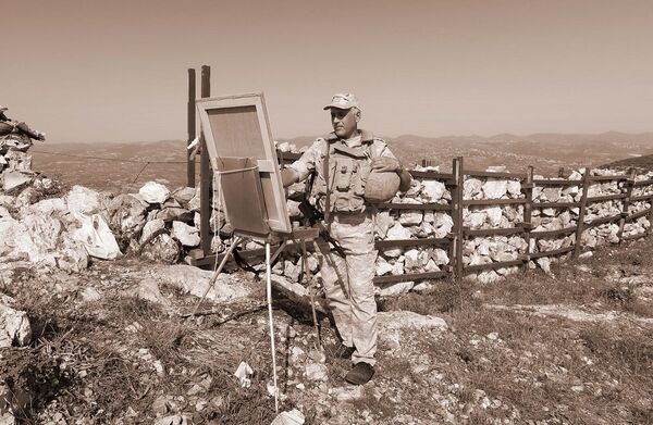 Vasili Nesterenko en Siria - Sputnik Mundo