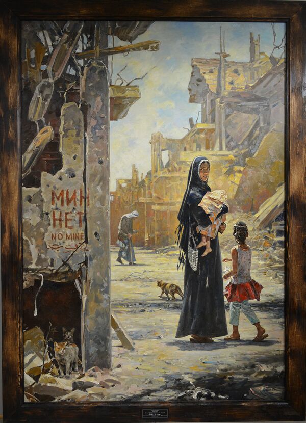 La pintura 'Regreso a la vida' de Vasili Nesterenko  - Sputnik Mundo