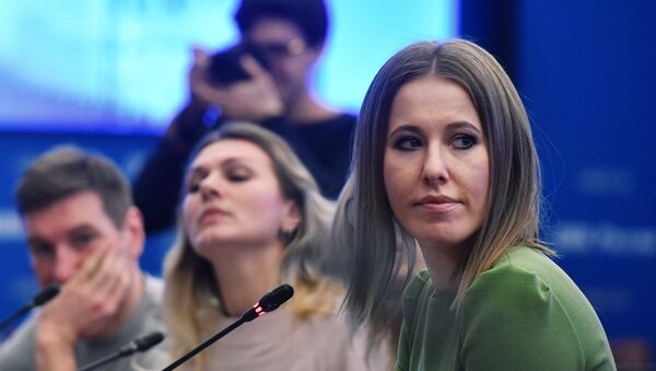 Ksenia Sobchak, periodista y presentadora de televisión, candidata presidencial - Sputnik Mundo