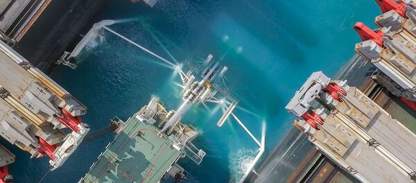 La construcción del tramo marítimo del gasoducto Turk Stream - Sputnik Mundo