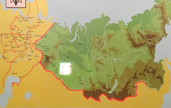 El mapa de Rusia a inicios del siglo XVIII. Todo el territorio en verde, desde Siberia hasta el océano Pacífico, fue asignado a una sola provincia, gestionada por un solo gobernador El mapa de Rusia a inicios del siglo XVIII. Todo el territorio en verde, desde Siberia hasta el océano Pacífico, fue asignado a una sola provincia, gestionada por un solo gobernador - Sputnik Mundo