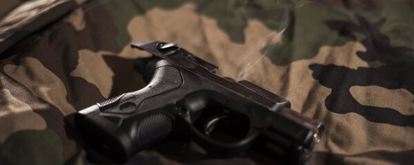Una pistola (imagen referencial) - Sputnik Mundo