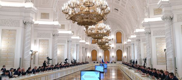 La reunión del Consejo de Estado para las inversiones en las regiones, Moscú, Rusia - Sputnik Mundo