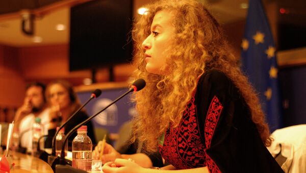 Ahed Tamimi, activista palestina - Sputnik Mundo