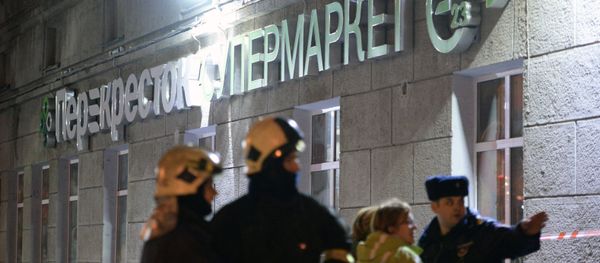 La explosión en un supermercado en San Petersburgo La explosión en un supermercado en San Petersburgo - Sputnik Mundo