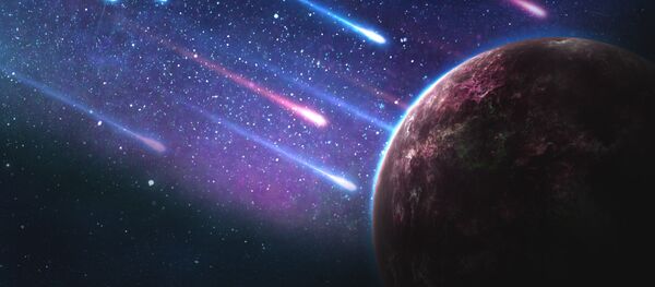 Asteroides, imagen referencial - Sputnik Mundo