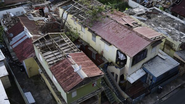 Consecuencias del huracán María en Puerto Rico - Sputnik Mundo