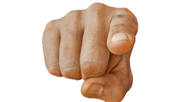 Una mano acusadora (imagen referencial) - Sputnik Mundo