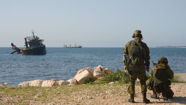 Las maniobras ruso-sirias en la base de Tartus (archivo) - Sputnik Mundo