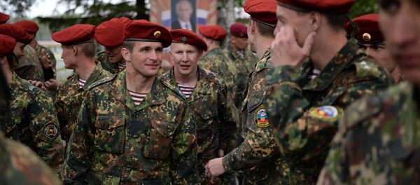 Las boinas rojas del Ministerio del Interior de Rusia, foto de archivo - Sputnik Mundo