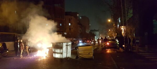 Las protestas en Irán - Sputnik Mundo