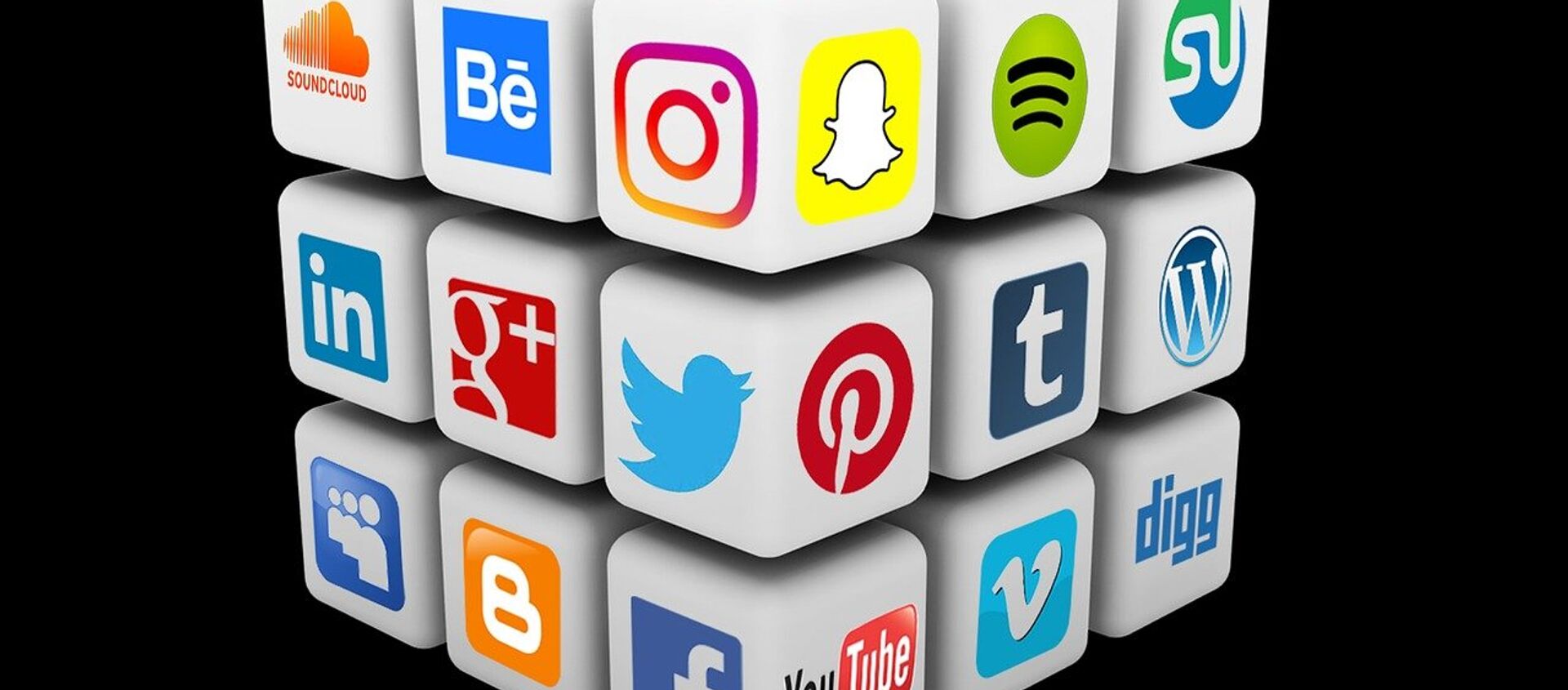 Logos de diferentes redes sociales - Sputnik Mundo, 1920, 22.09.2020