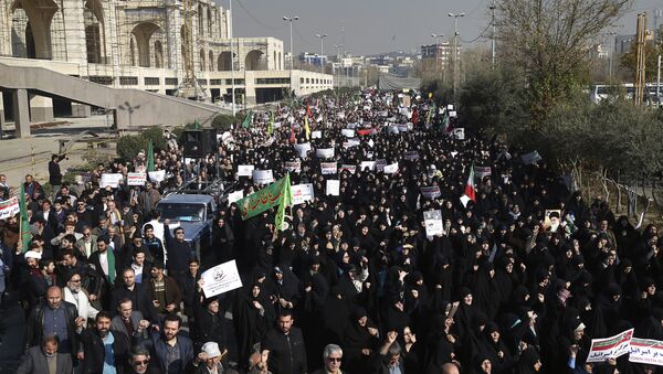 Protestas en Irán - Sputnik Mundo