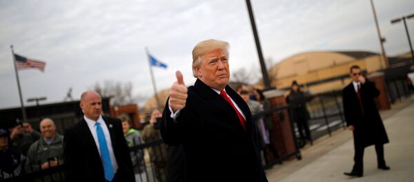Donald Trump, presidente de EEUU - Sputnik Mundo