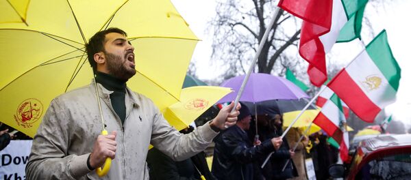 Las protestas en Irán - Sputnik Mundo