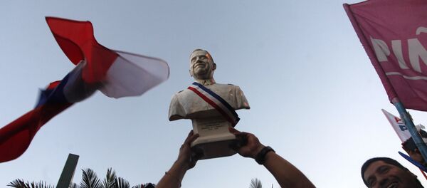 Los seguidores del presidente electo de Chile, Sebastián Piñera - Sputnik Mundo