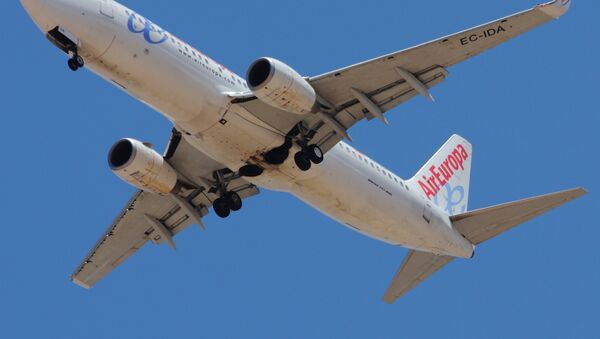 Un avión de Air Europa (imagen referencial) - Sputnik Mundo