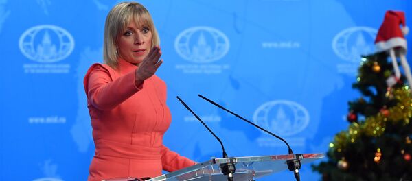 María Zajárova, portavoz del Ministerio de Asuntos Exteriores de Rusia - Sputnik Mundo