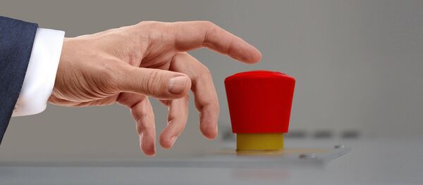 Botón rojo (imagen referencial) Botón rojo (imagen referencial) - Sputnik Mundo