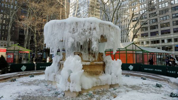 Ola de frío en Nueva York, EEUU Ola de frío en Nueva York, EEUU - Sputnik Mundo