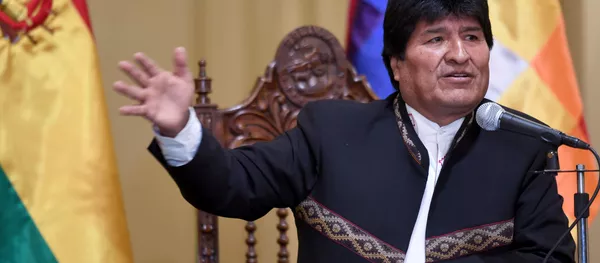 Evo Morales, presidente de Bolivia Evo Morales, presidente de Bolivia - Sputnik Mundo