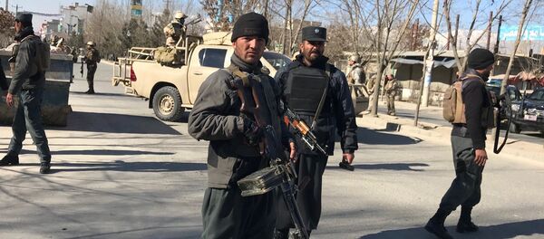 Policía en Kabul (archivo) - Sputnik Mundo