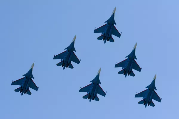 Cazas polivalentes Su-30SM Cazas polivalentes Su-30SM - Sputnik Mundo