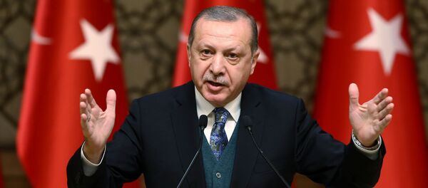 Recep Tayyip Erdogan, presidente de Turquía - Sputnik Mundo