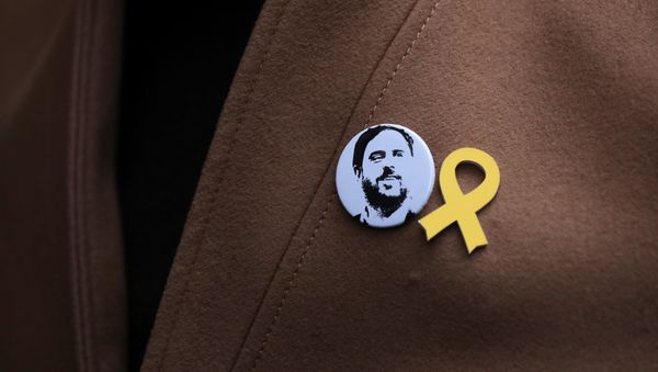 Foto del exvicepresidente catalán, Oriol Junqueras Foto del exvicepresidente catalán, Oriol Junqueras - Sputnik Mundo