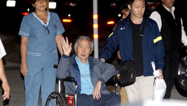 El expresidente peruano Alberto Fujimori - Sputnik Mundo