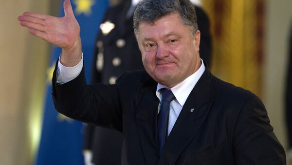 Petró Poroshenko, presidente de Ucrania - Sputnik Mundo