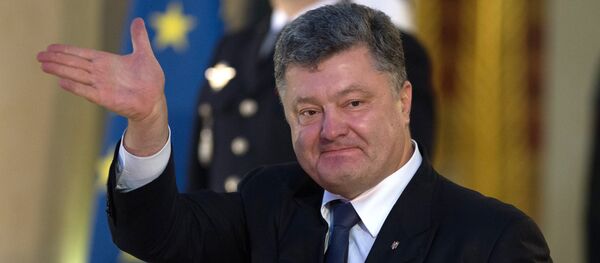Petró Poroshenko, presidente de Ucrania - Sputnik Mundo