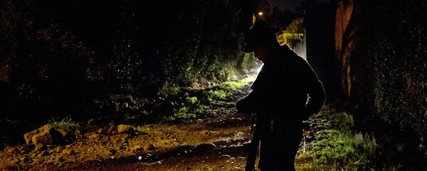 Un policía colombiano, imagen de archivo Un policía colombiano, imagen de archivo - Sputnik Mundo