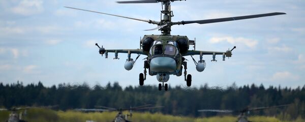 El helicóptero ruso Ka-52 Alligator - Sputnik Mundo