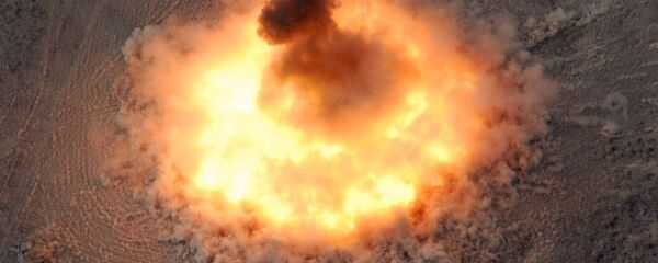 Explosión de la bomba BLU-82/B (archivo) Explosión de la bomba BLU-82/B (archivo) - Sputnik Mundo